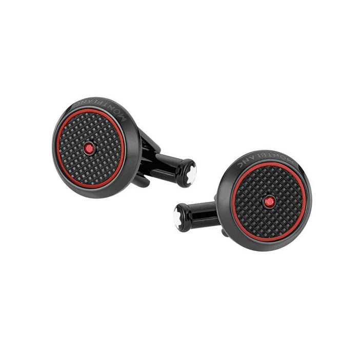 Montblanc Cufflinks Horlogerie TimeWalker Red Stone
