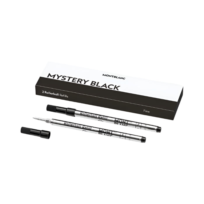 Montblanc Rollerball Refills Medium-Mystery Black