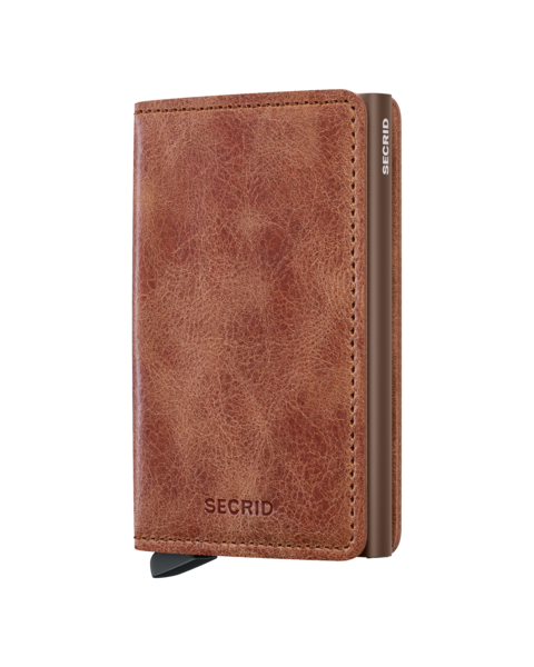 Secrid Slim Wallet Vintage Cognac-Brown