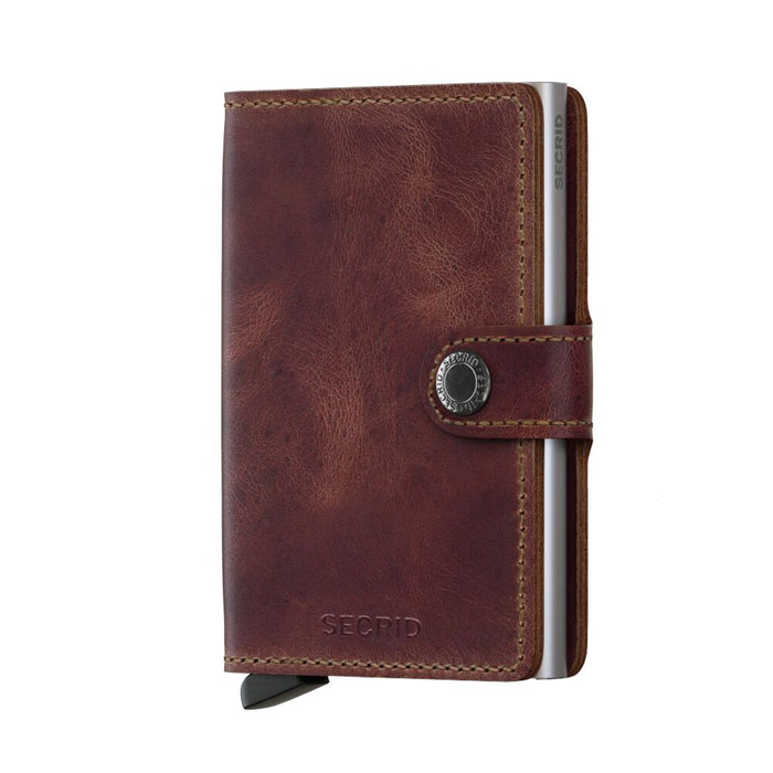 Secrid Mini Wallet Vintage Brown