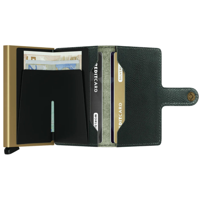 Secrid Mini Wallet Rango Green-Gold