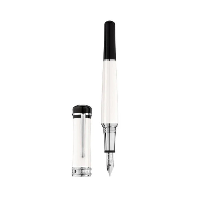 Montblanc Heritage Collection Bonheur White Fountain Pen