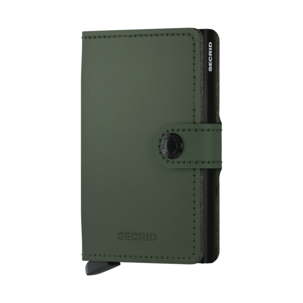 Secrid Mini Wallet Matte Green-Black