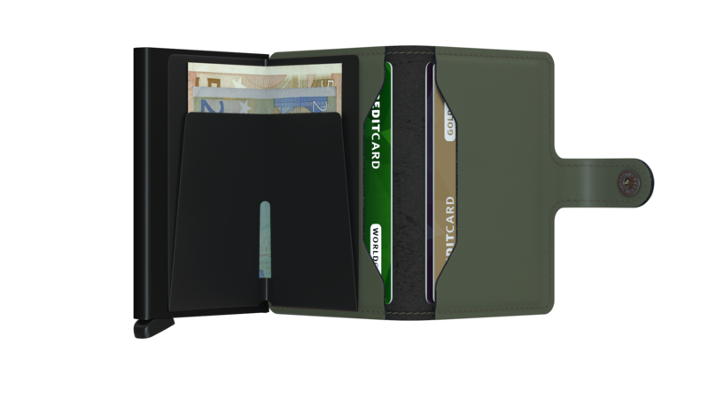 Secrid Mini Wallet Matte Green-Black