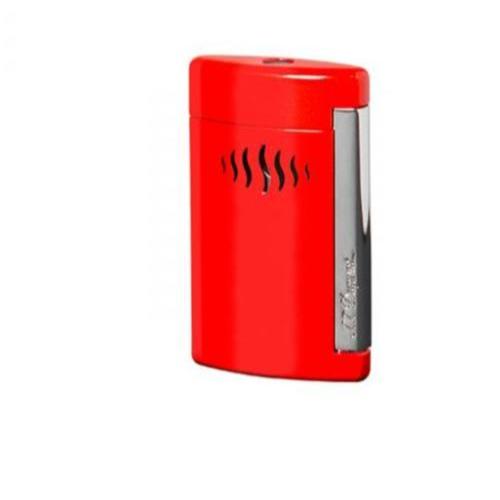 S.T. Dupont MiniJet Lighter-Wild Red & Chrome