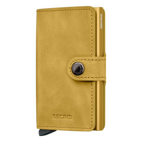 Secrid Mini Wallet Vintage Yellow