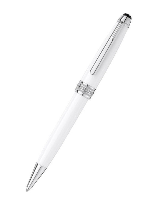 Montblanc Meisterstück 164 White Solitaire Classique Ballpoint Pen
