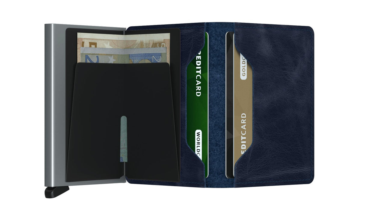 Secrid Slim Wallet Vintage Blue