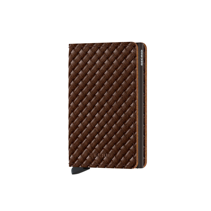 Secrid Slim Wallet Basket Brown