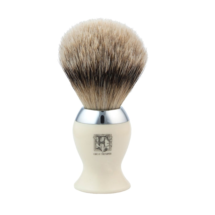 Geo. F. Trumper Shave Brush IB2 Super Badger-Ivory