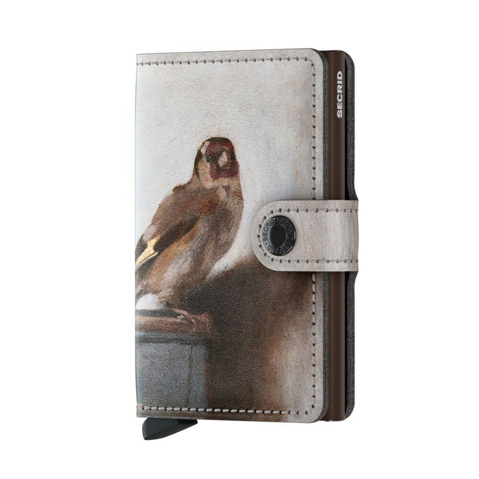 Secrid Mini Wallet Art: Goldfinch by Carel Fabritius-Mauritshuis Museum