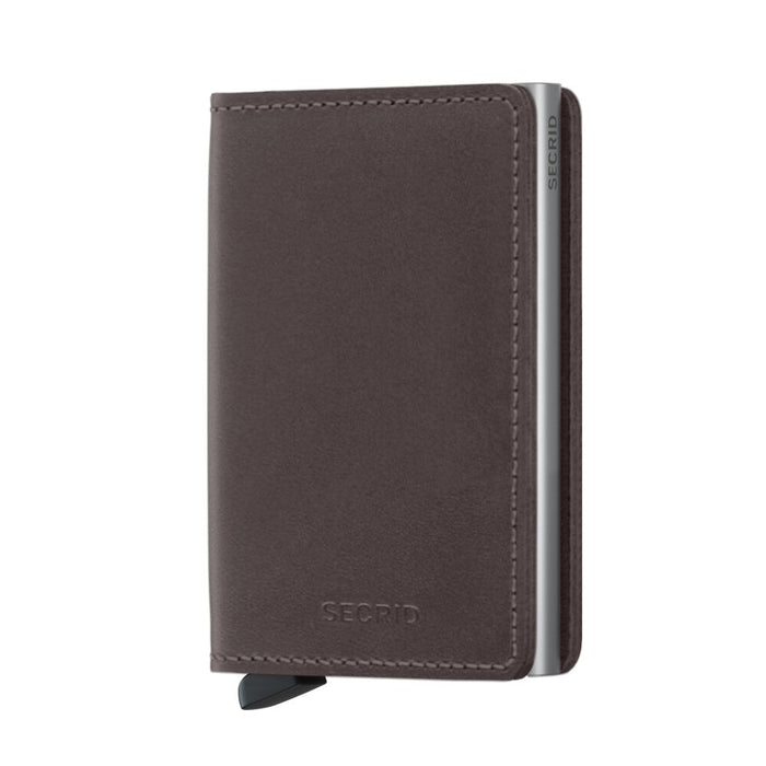 Secrid Slim Wallet Original Dark Brown