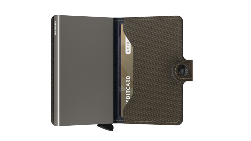 Secrid Mini Wallet Carbon Khaki