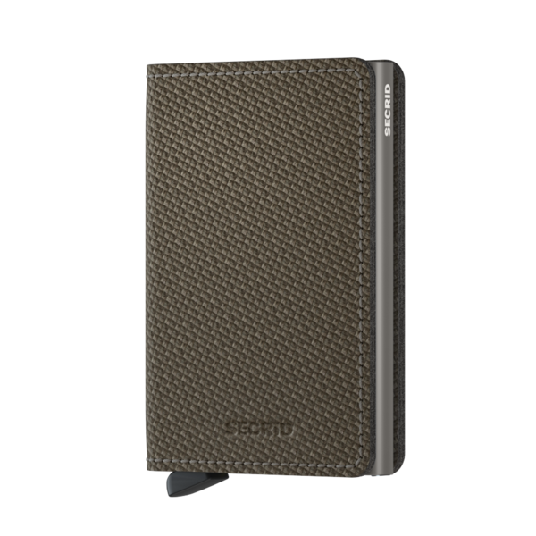 Secrid Slim Wallet Carbon Khaki