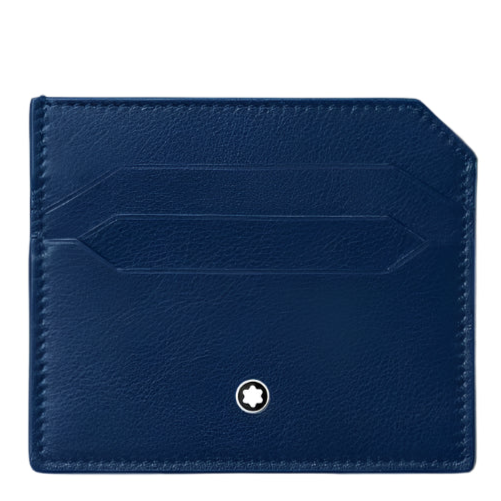 Montblanc Meisterstück Selection Soft 6CC Card Holder-Cobalt Blue