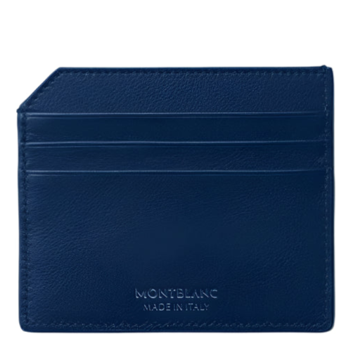 Montblanc Meisterstück Selection Soft 6CC Card Holder-Cobalt Blue