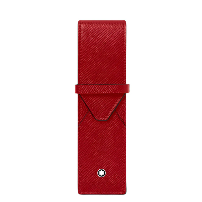 Montblanc Sartorial 2-Pen Pouch-Red
