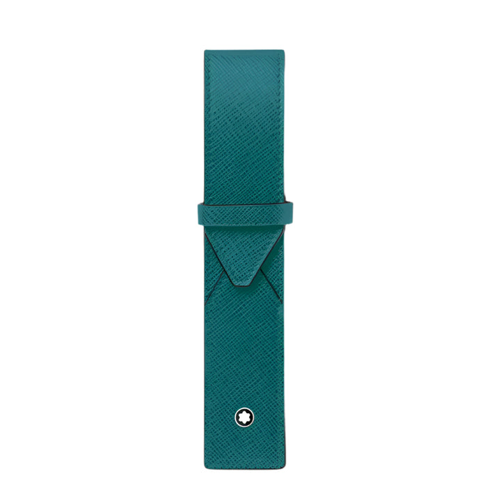 Montblanc Sartorial 1-Pen Pouch-Fern Blue
