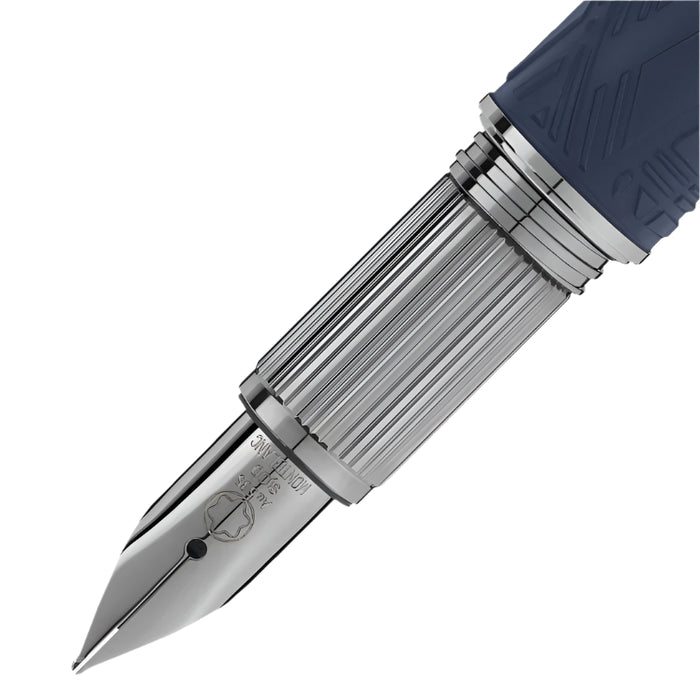 Montblanc StarWalker SpaceBlue Doué Fountain Pen