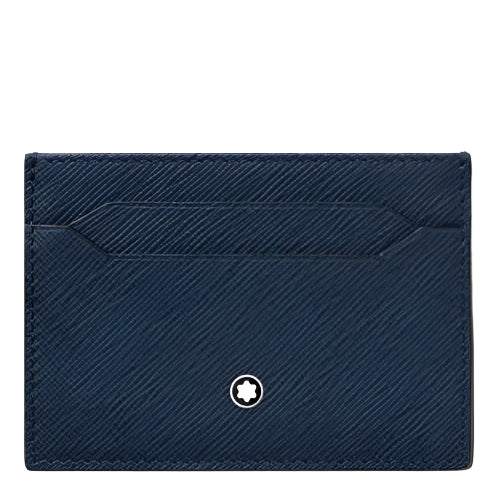 Montblanc Sartorial 5CC Card Holder-Ink Blue
