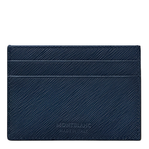 Montblanc Sartorial 5CC Card Holder-Ink Blue