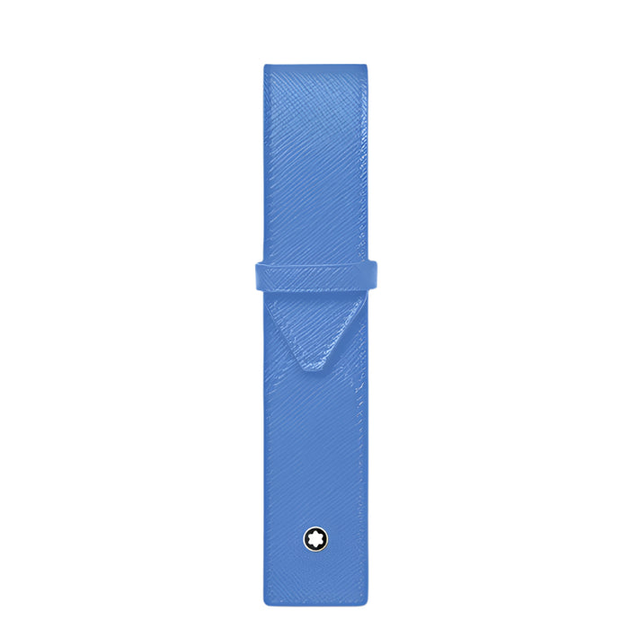 Montblanc Sartorial 1-Pen Pouch-Dusty Blue