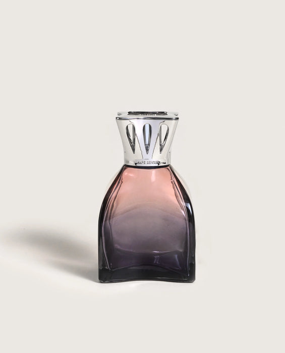 Maison Berger Lilly Pink Lamp Gift Set with 250ml (8.5oz) Mystic Leather Fragrance