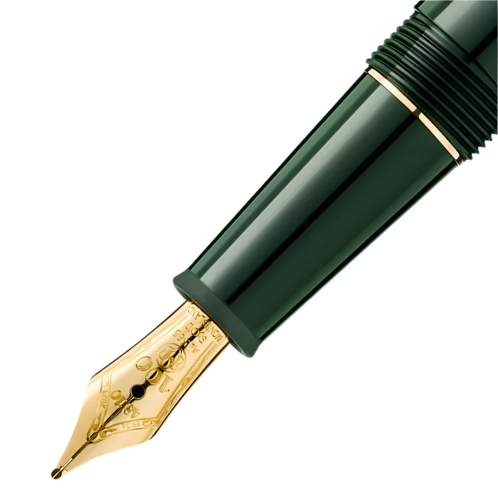 Montblanc Meisterstück 145 The Origin Collection Classique Fountain Pen-Green