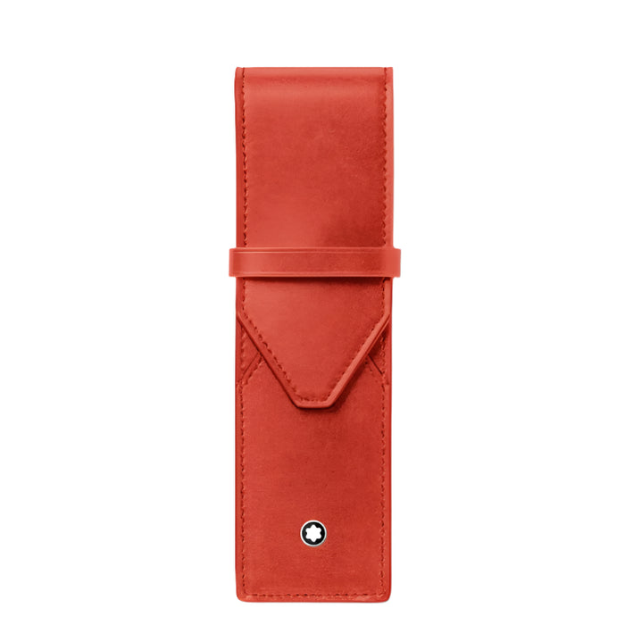 Montblanc Meisterstück 2-Pen Pouch-Coral