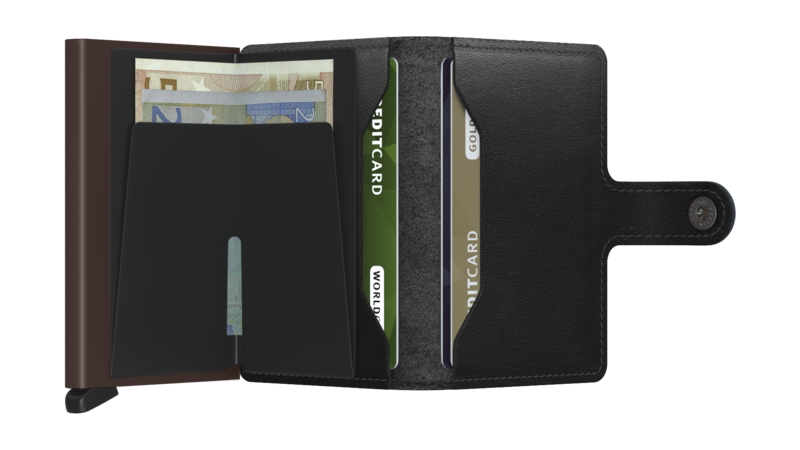 Secrid Mini Wallet Original Black-Brown