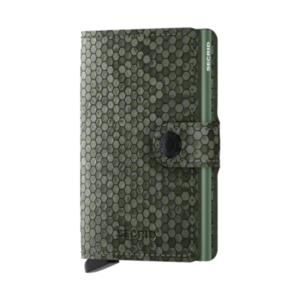 Secrid Mini Wallet Hexagon Green