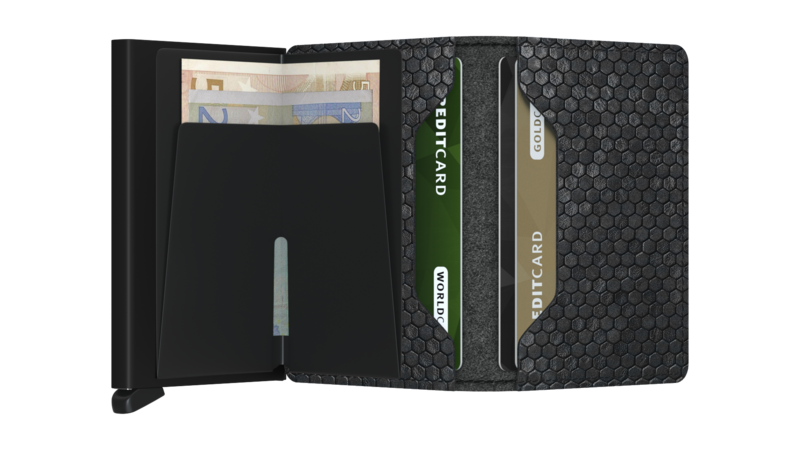 Secrid Slim Wallet Hexagon Black