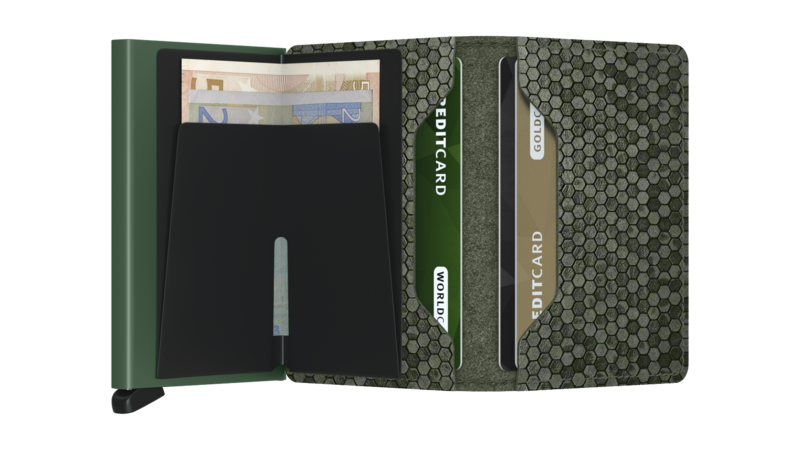 Secrid Slim Wallet Hexagon Green