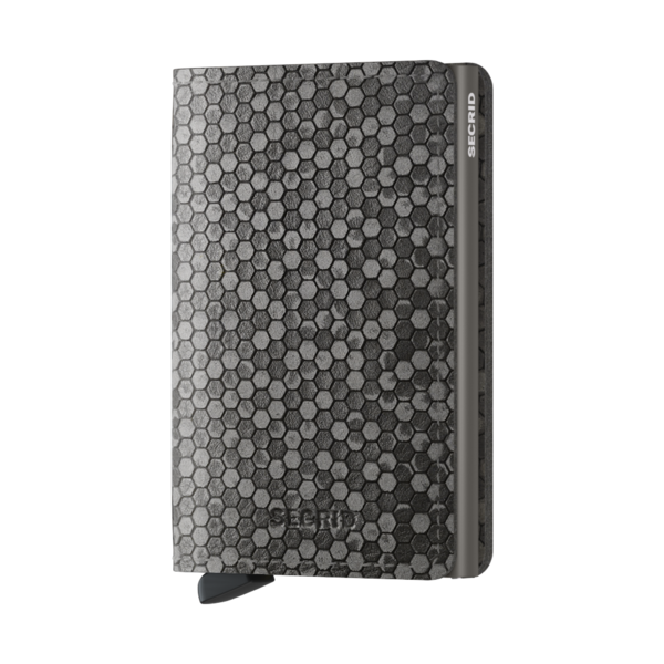 Secrid Slim Wallet Hexagon Grey