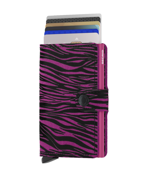 Secrid Mini Wallet Zebra Fuchsia