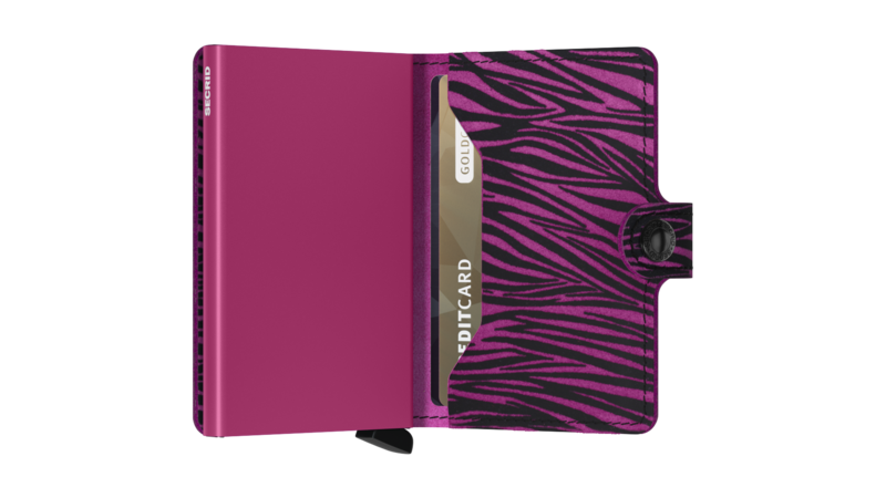 Secrid Mini Wallet Zebra Fuchsia