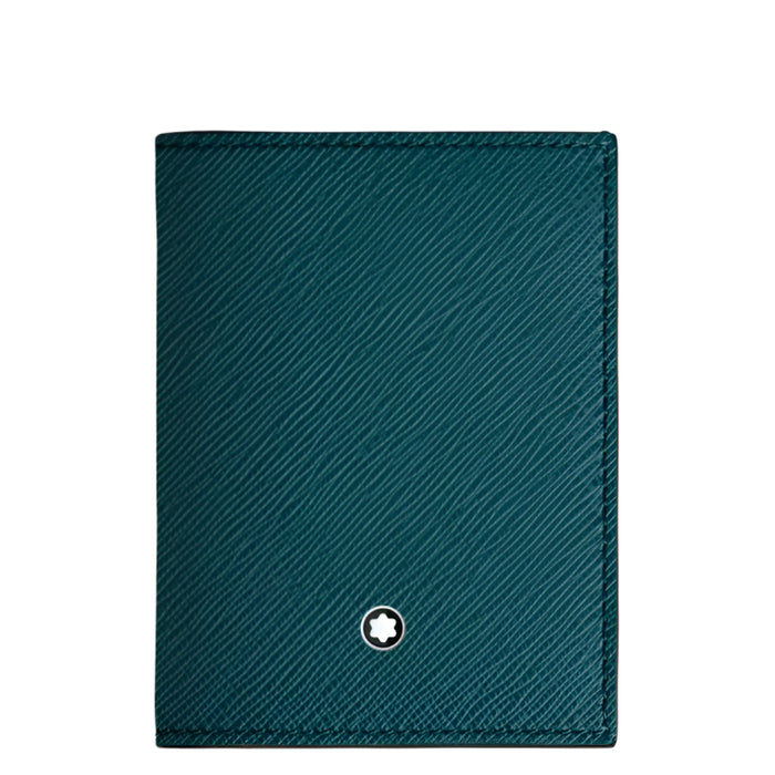 Montblanc Sartorial 4CC Mini Wallet-Cyprus Blue