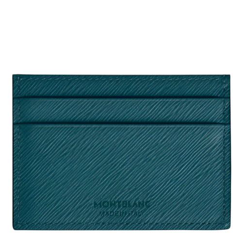 Montblanc Sartorial 5CC Card Holder-Cyprus Blue