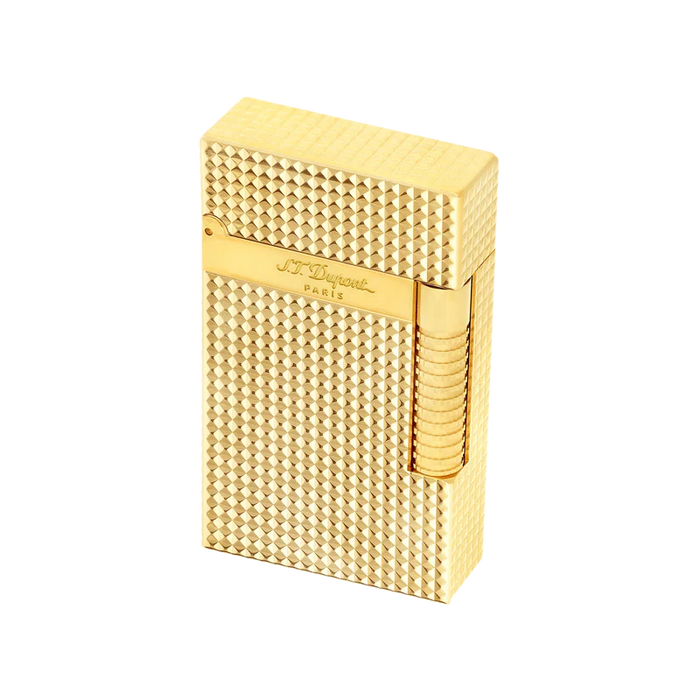 S.T. Dupont Le Grand Lighter Diamond Head-Gold