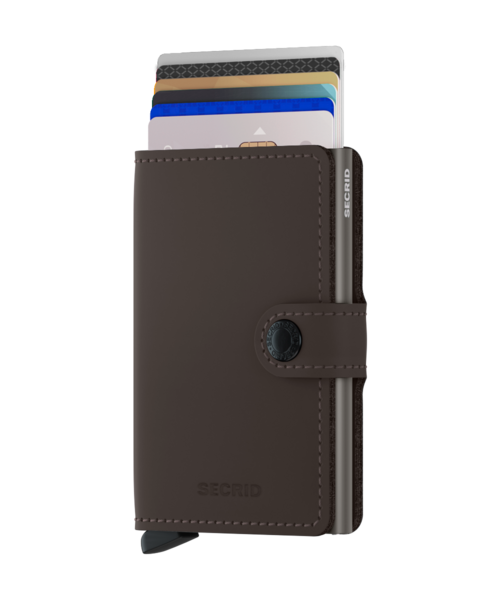Secrid Mini Wallet Matte Truffle