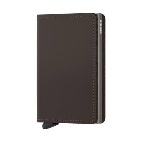 Secrid Slim Wallet Matte Truffle