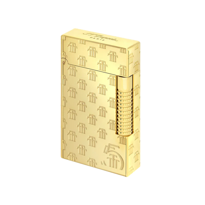 S. T. Dupont Le Grand Trinidad Guilloche Lighter-Gold
