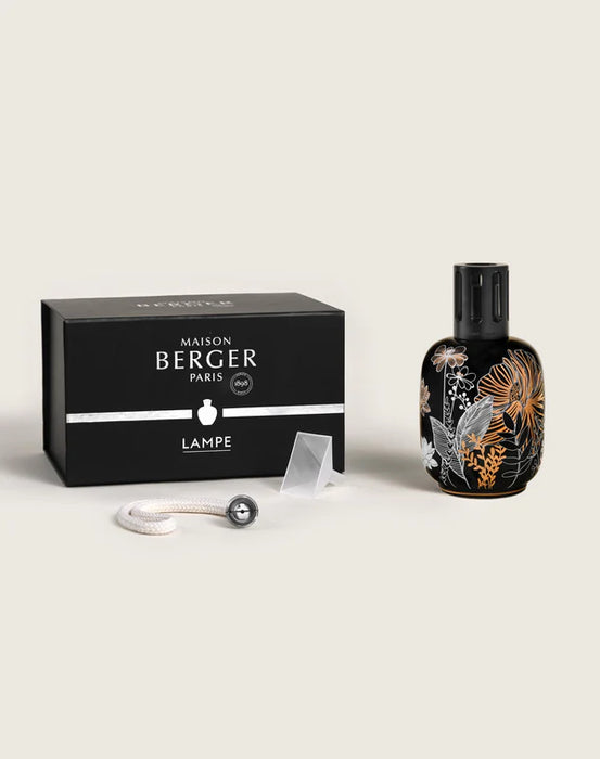 Maison Berger Vegetale Black Porcelain Lamp