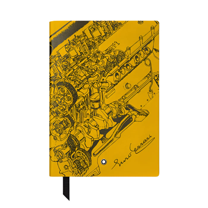Montblanc Fine Stationery Lined Notebook #146 Enzo Ferrari-Giallo Modena
