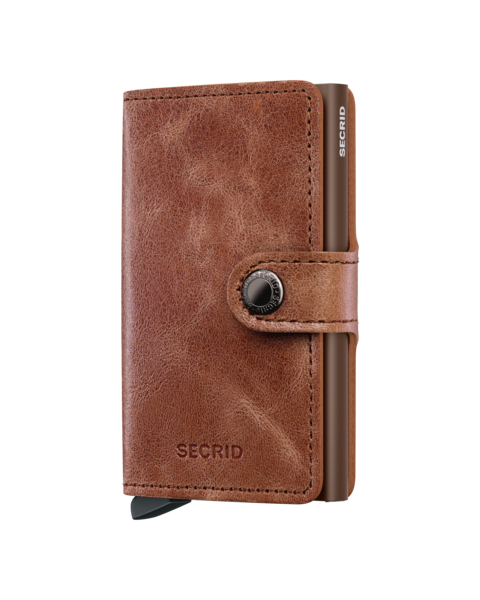 Secrid Mini Wallet Vintage Cognac-Brown