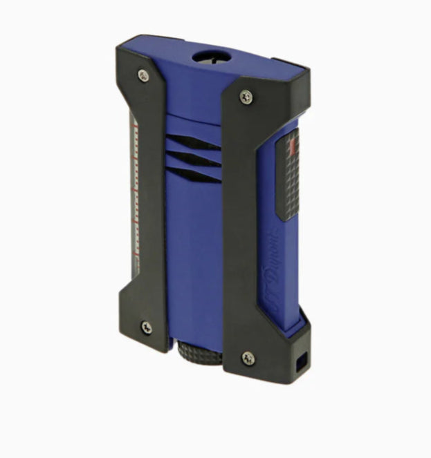 S.T.Dupont Defi Xtreme Lighter-Matt Black & Ocean Blue