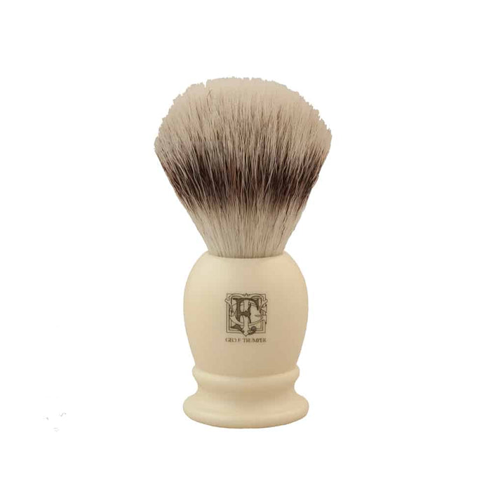 Geo. F. Trumper Shave Brush K1ISF Synthetic Fiber-Ivory