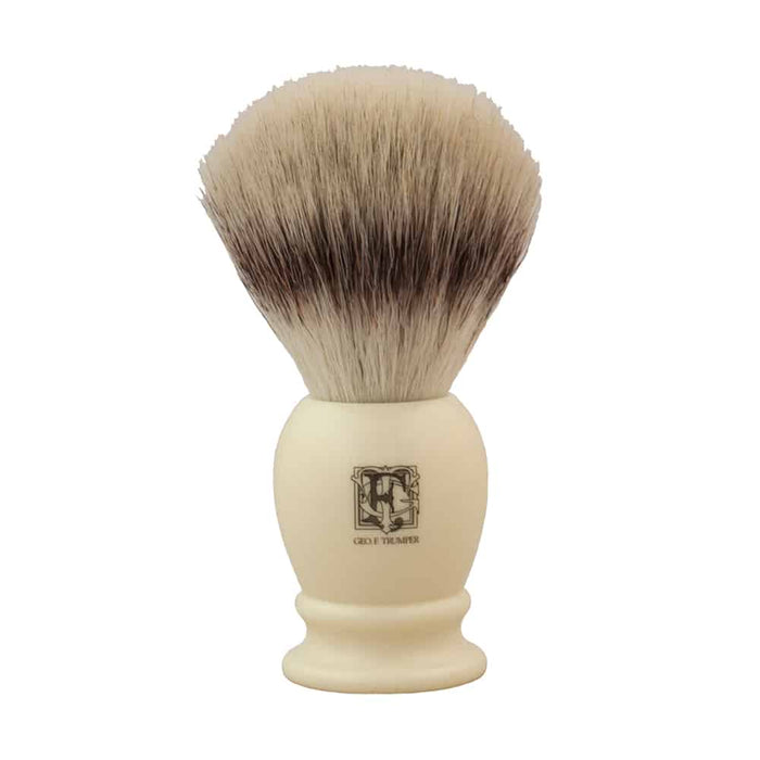 Geo. F. Trumper Shave Brush K3ISF Synthetic Fiber-Ivory