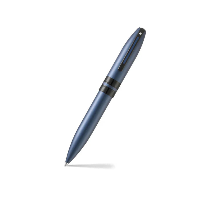 Sheaffer® ICON Metallic Blue Ballpoint Pen with Gloss Black Trim