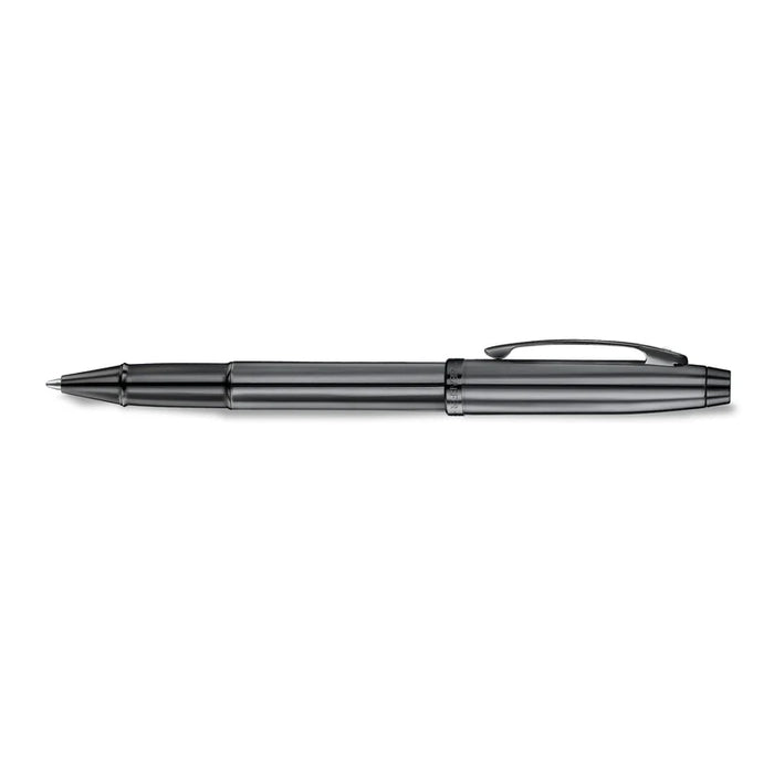 Sheaffer 100 Ionic Gunmetal Grey Rollerball Pen with Shiny PVD Trim